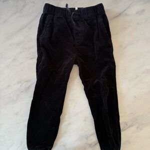 Rylee and Cru Black Corduroy Pants 6y-7y